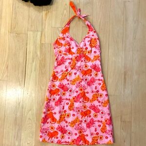 Lilly Pulitzer cotton halter sundress